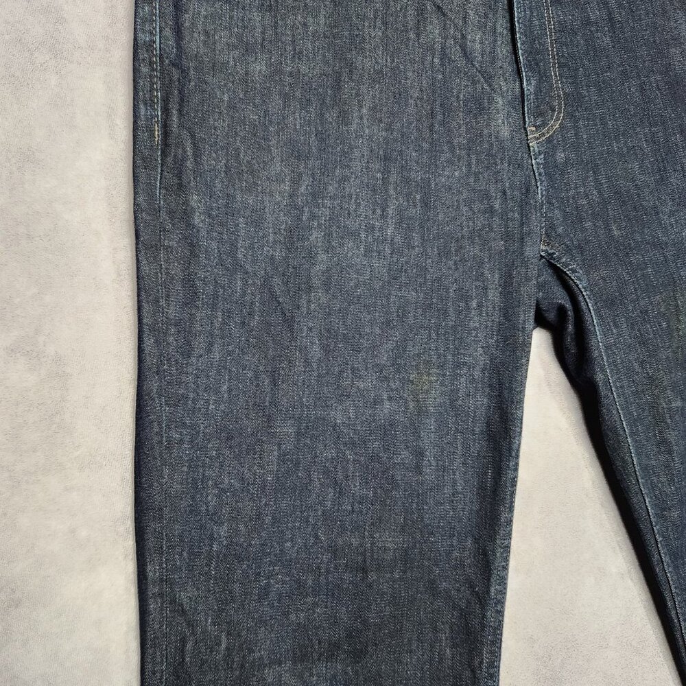 Flag & Anthem Jeans Mens 38x30 Nashville Straight Bennington Wash Denim Pants - Picture 14 of 16